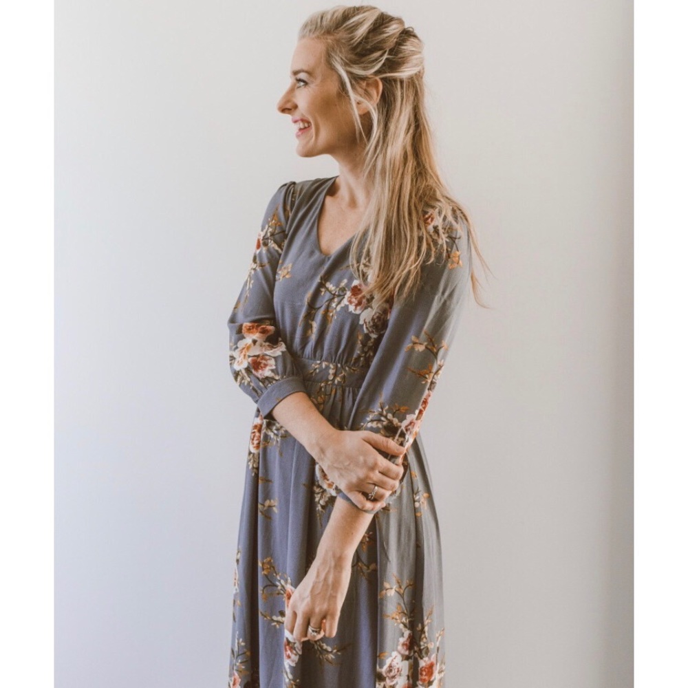 Ashley Le Mieux- Kenzie Dress in grey XXL